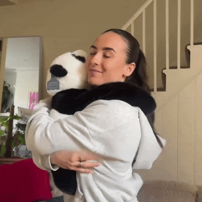 Mookie the Panda Weighted Animal